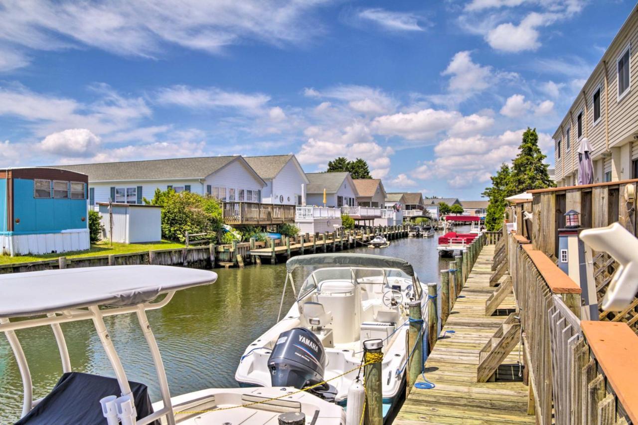 Ocean City Townhome, Deck With Canal Access! 外观 照片