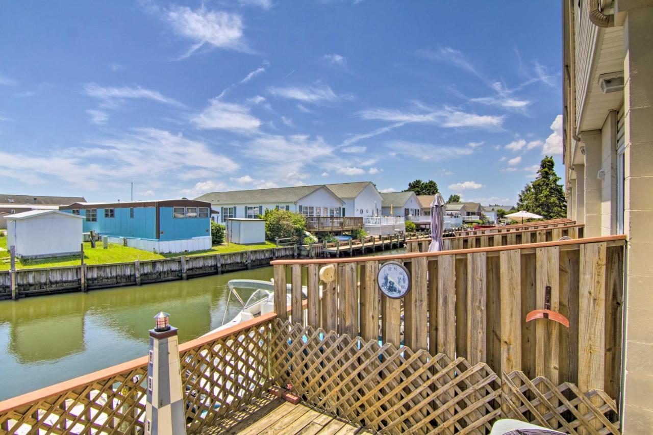 Ocean City Townhome, Deck With Canal Access! 外观 照片